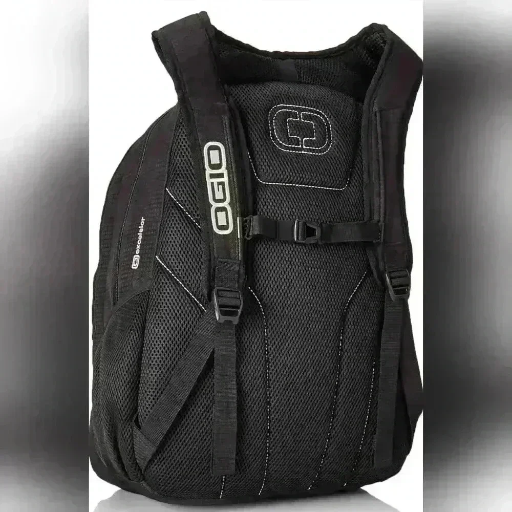 OGIO Black/Silver Excelsior Carry-On Commuter Backpack 13B1012
